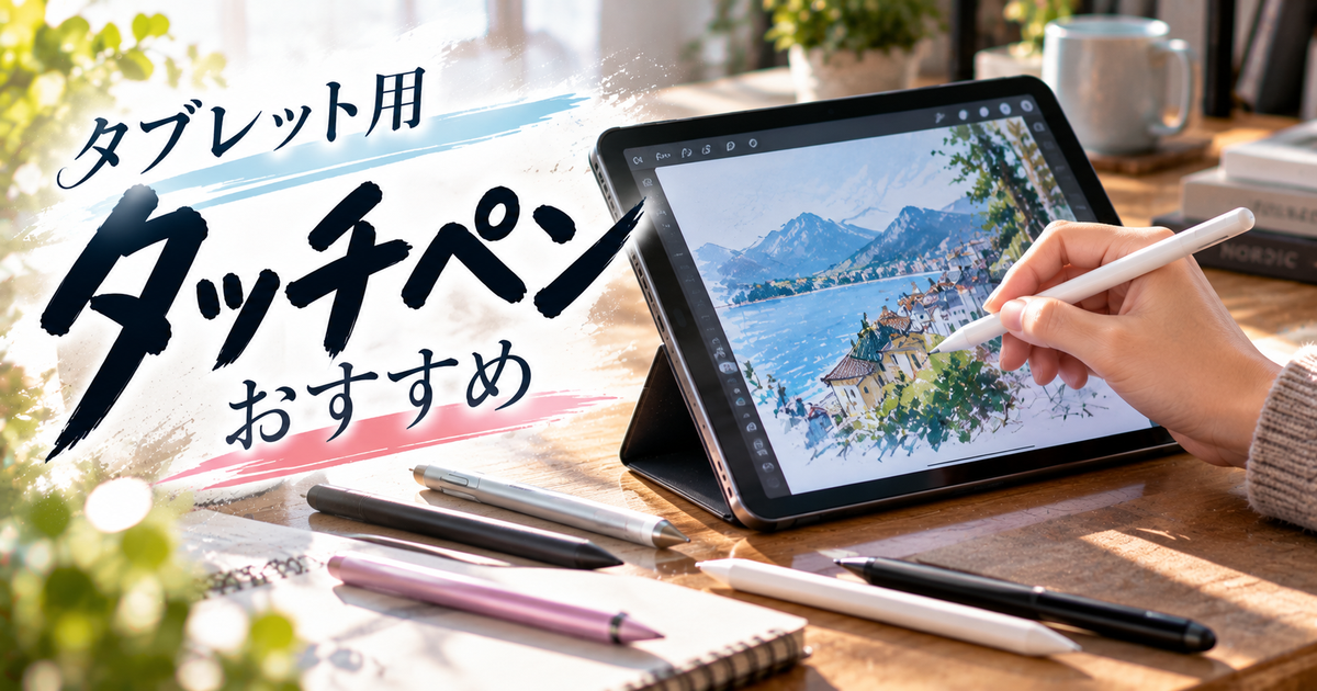 タブレット用タッチペンのおすすめ｜2025年最新！用途別ベスト12＆互換性・選び方を完全ガイド