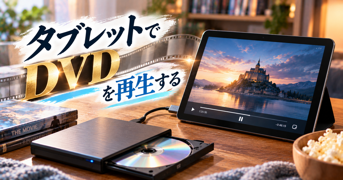 タブレットでDVDを再生する方法｜初心者でも失敗しない最新活用術と注意点まとめ